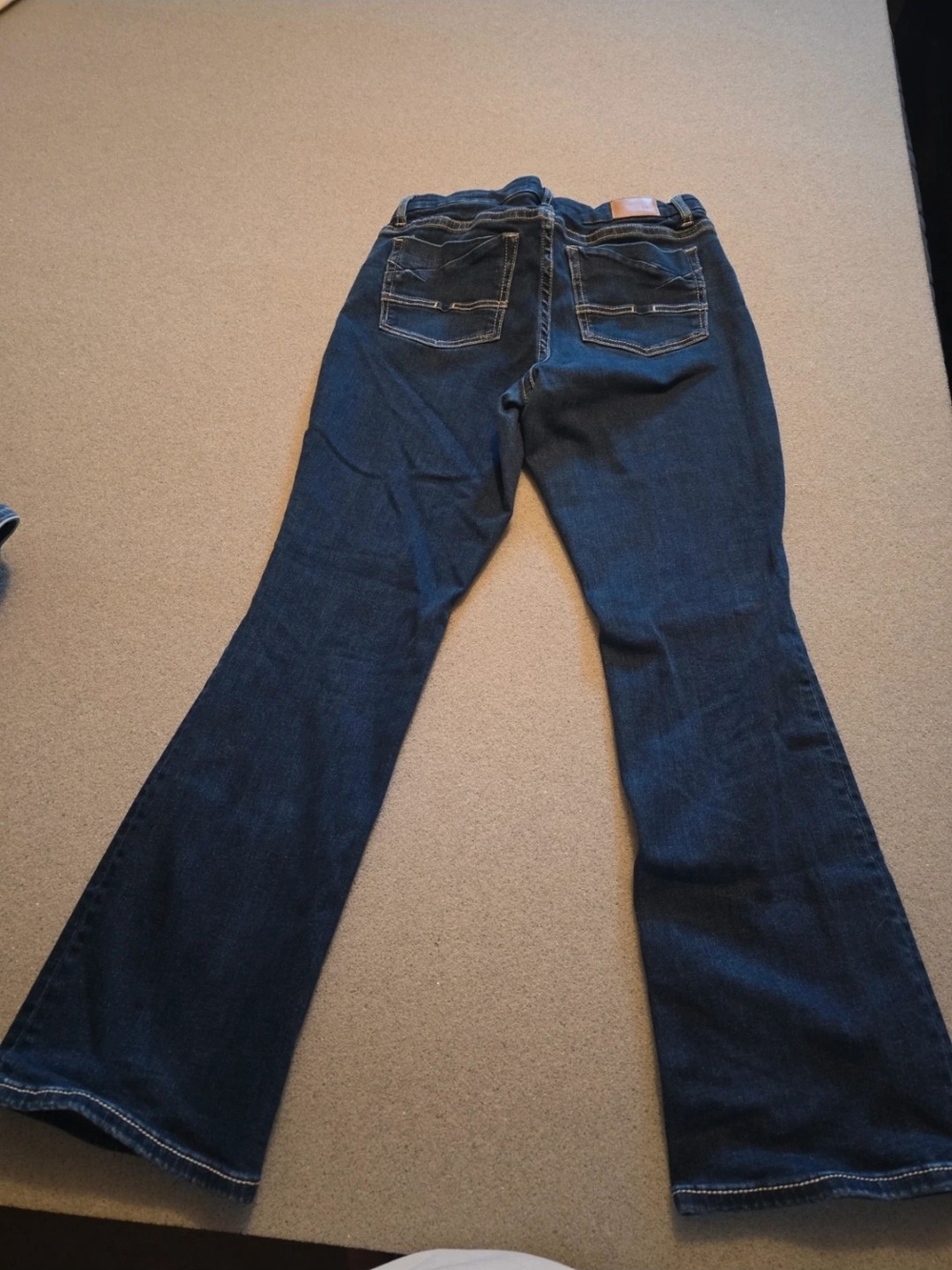 BKE Dark Blue Flare Jeans